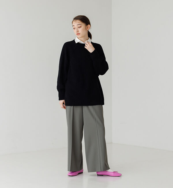 AU BANNISTER「【最高バレエ】スクエアトゥ バレエシューズ」|バレエシューズ|