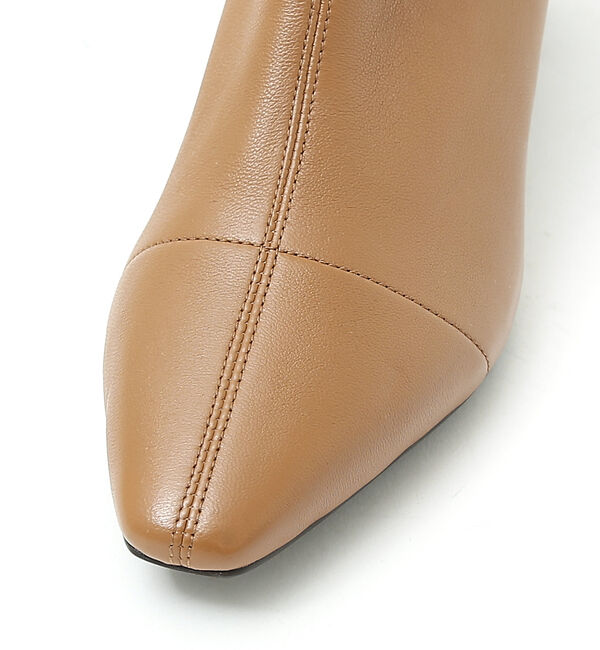 AU BANNISTER「【最高ブーツ/ 5cmヒール】ストレッチショートブーツ」|ショートブーツ|