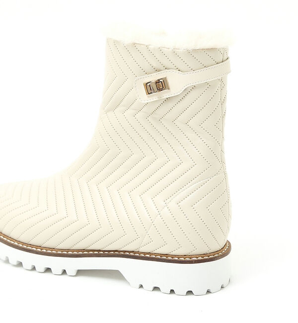 AU BANNISTER「【晴雨兼用】タンクソールボアブーツ」|ショートブーツ|