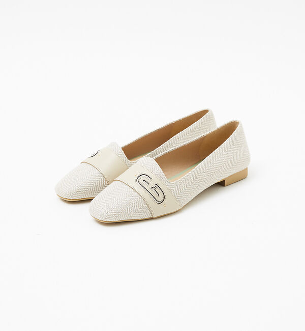 AU BANNISTER「フラットパンプス」|パンプス|ベージュ