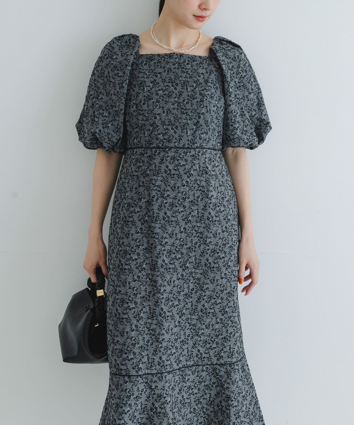 URBAN RESEARCH「LA MAISON　スクエアネックJQワンピース」|ワンピース|