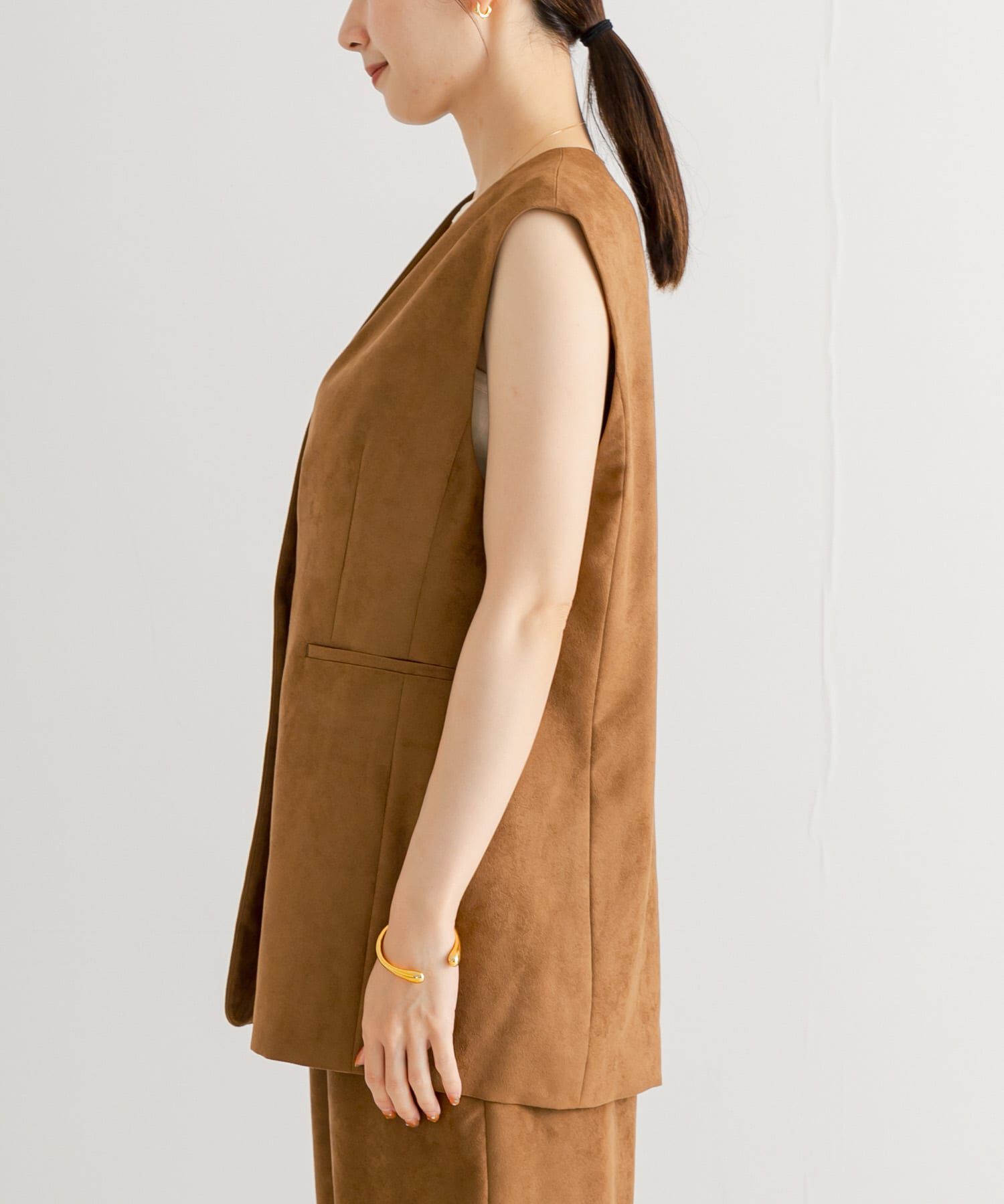 URBAN RESEARCH「スウェードライクジレ」|ベスト・ジレ|