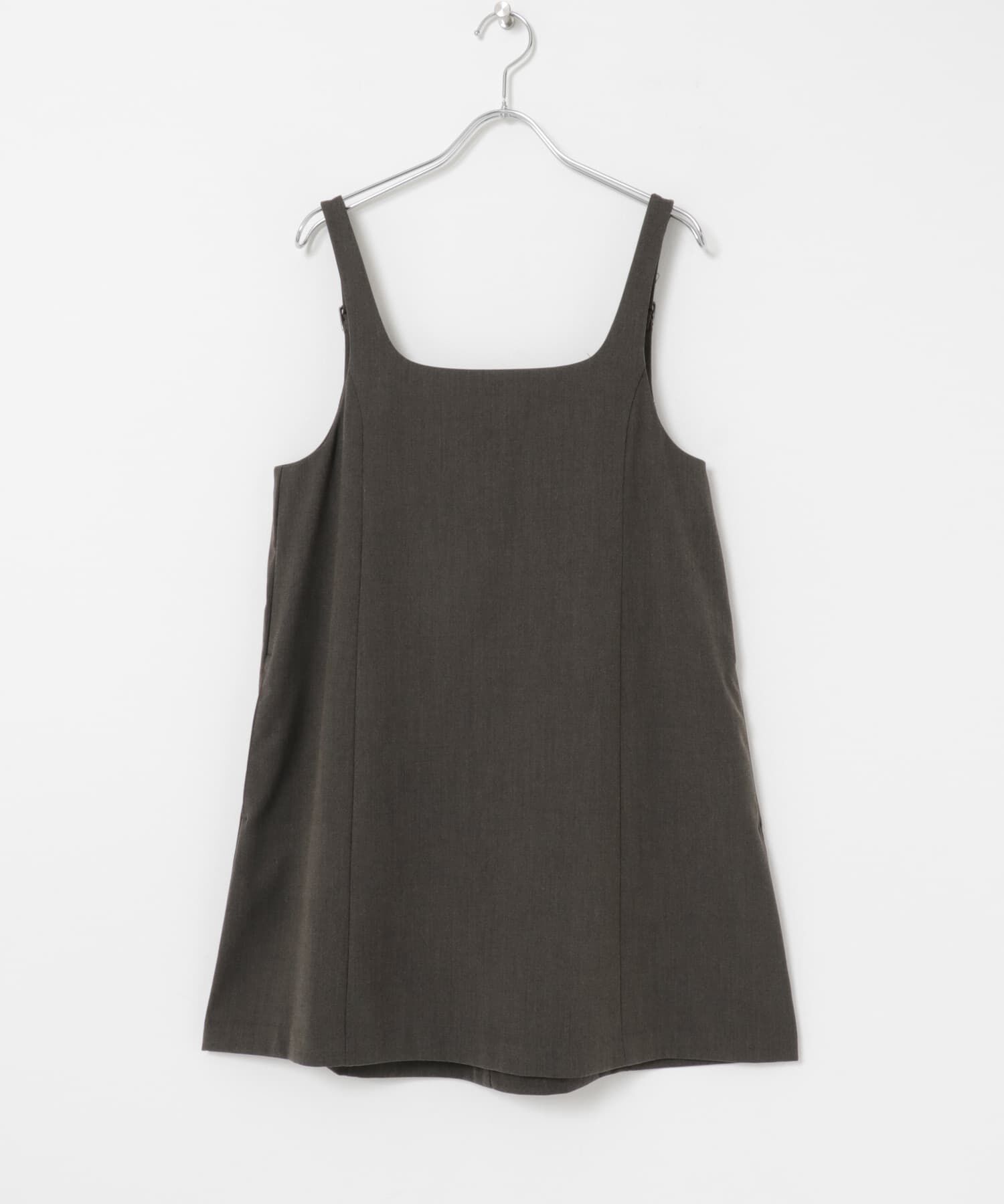 URBAN RESEARCH「スクエアネックミニジャンパーワンピース」|ワンピース|