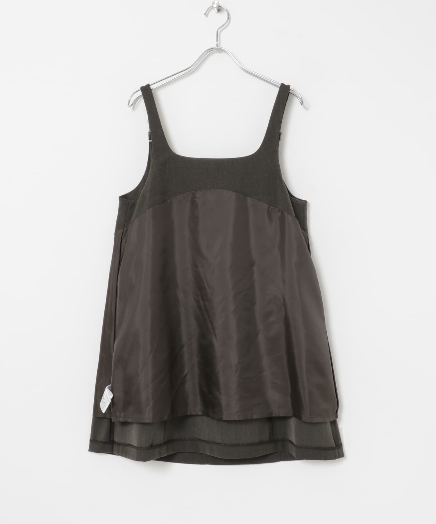 URBAN RESEARCH「スクエアネックミニジャンパーワンピース」|ワンピース|