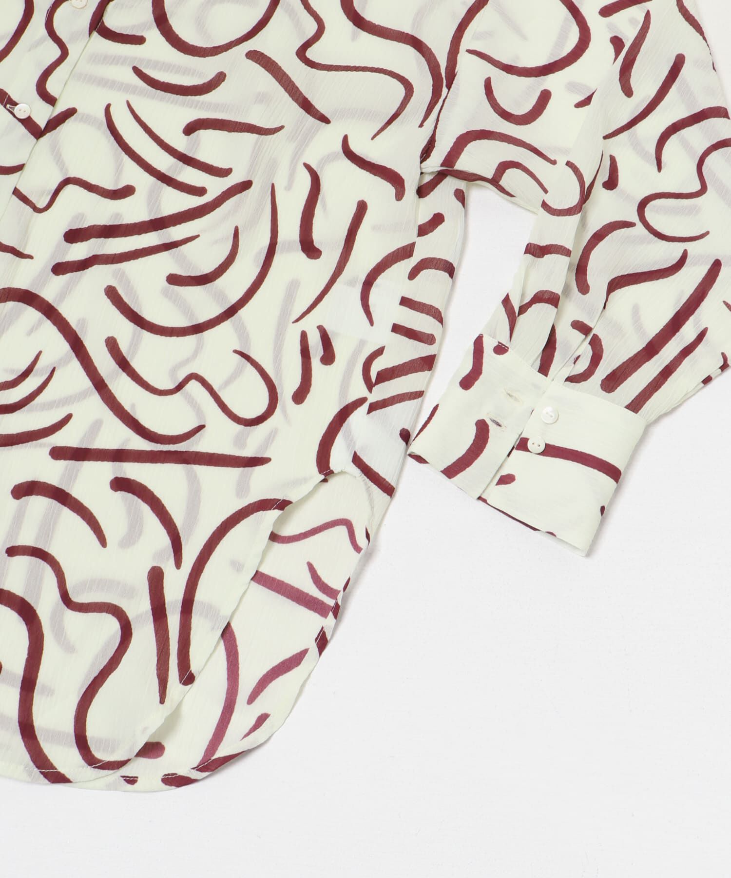 URBAN RESEARCH「『イージーケア』ドローイングアートプリントシャツ」|シャツ・ブラウス|