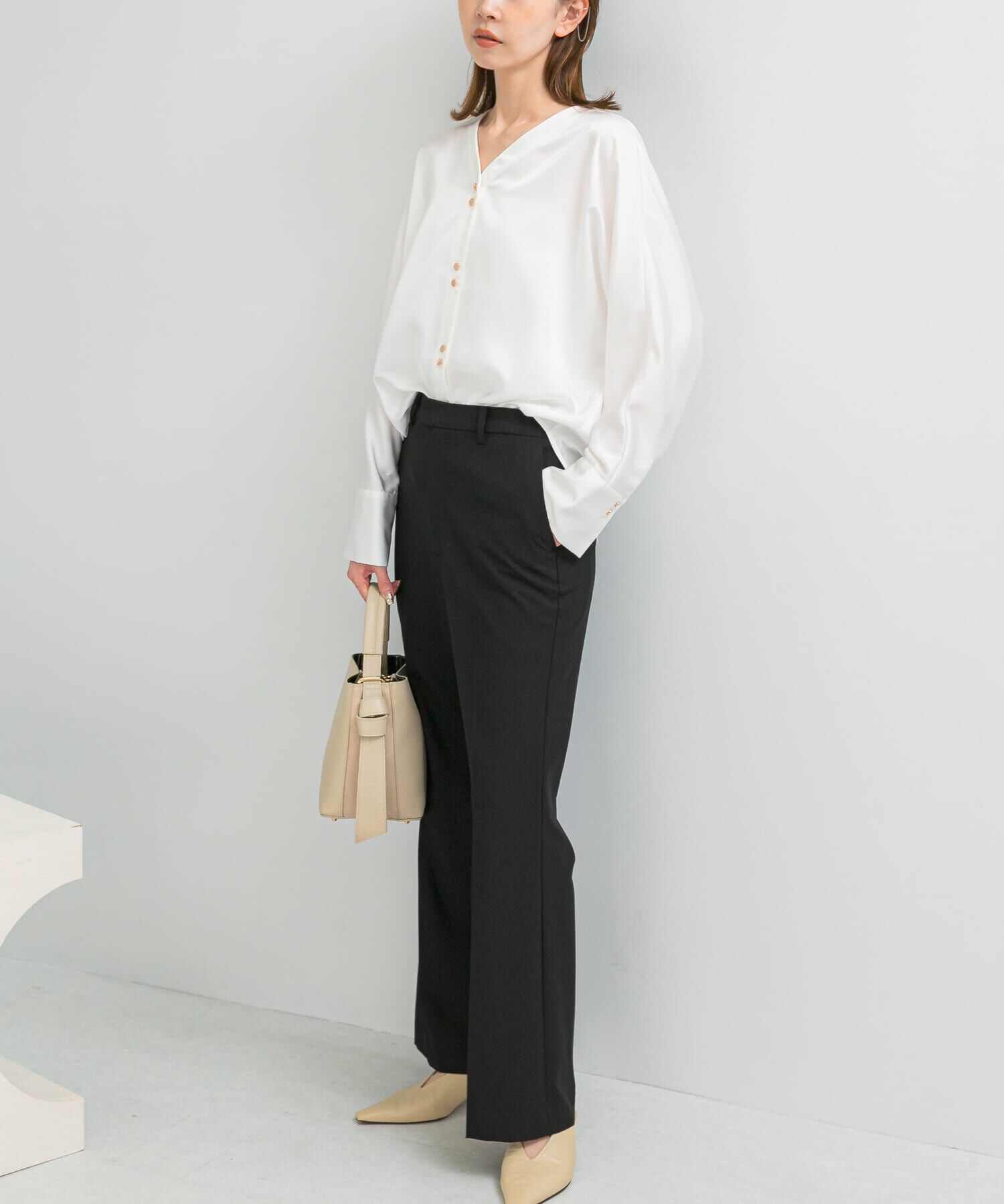 URBAN RESEARCH ROSSO「防シワセミフレアパンツ」|その他|