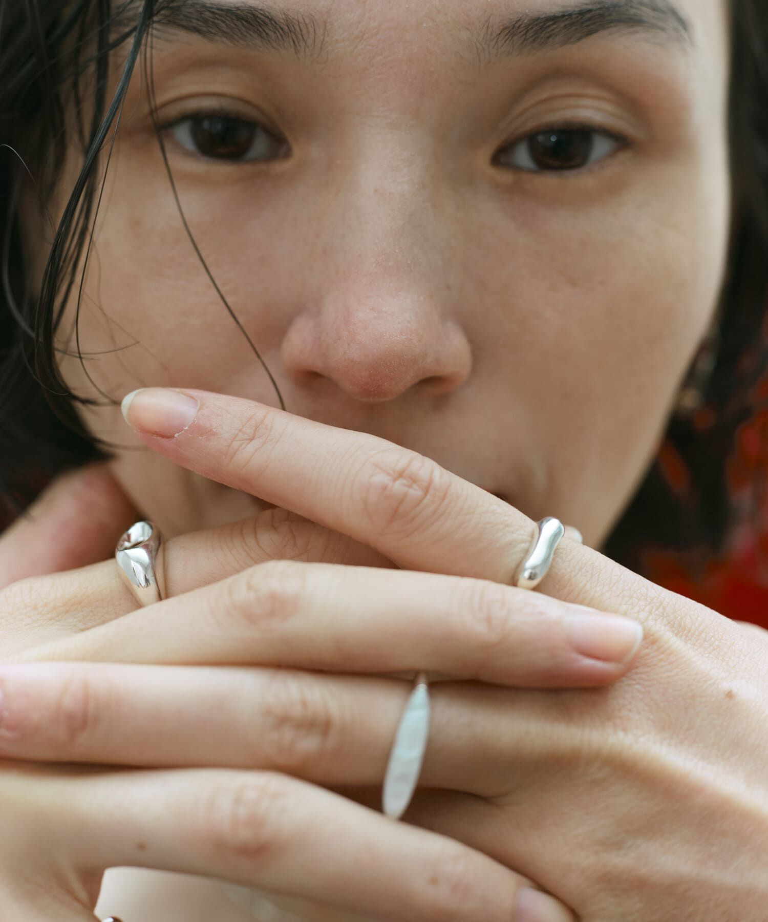 SMELLY「SMELLY so&rsquo;　plump curved line ring」|リング|