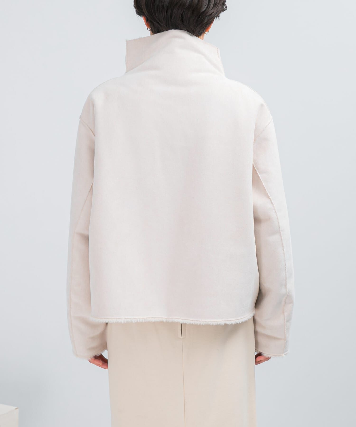 URBAN RESEARCH ROSSO「『WEB/一部店舗限定』リバーシブルファーブルゾン」|ブルゾン・スタジャン|