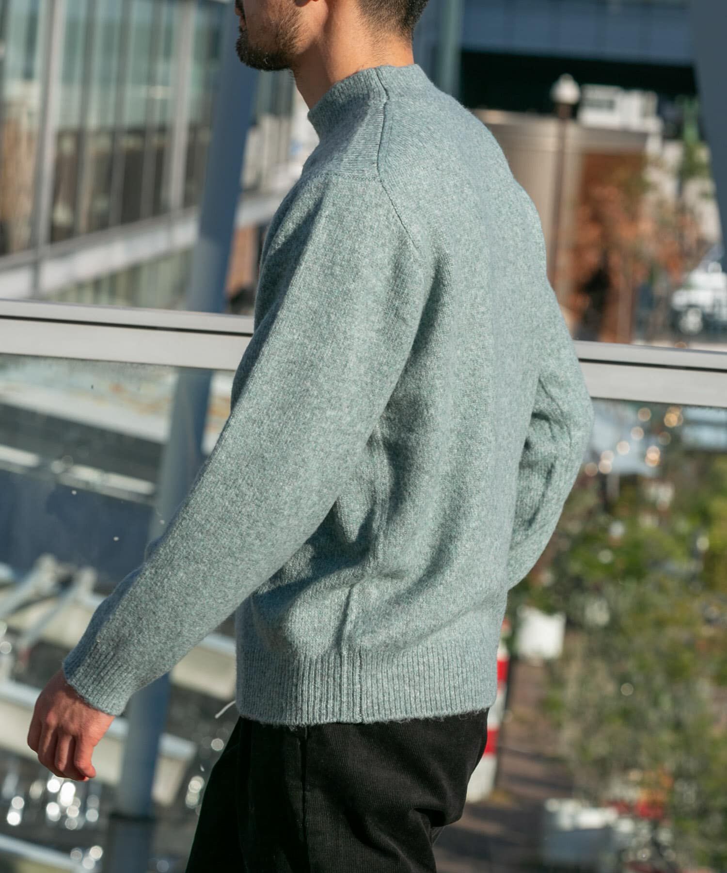 URBAN RESEARCH ROSSO「エアリーモックネックニット」|ニット・セーター|