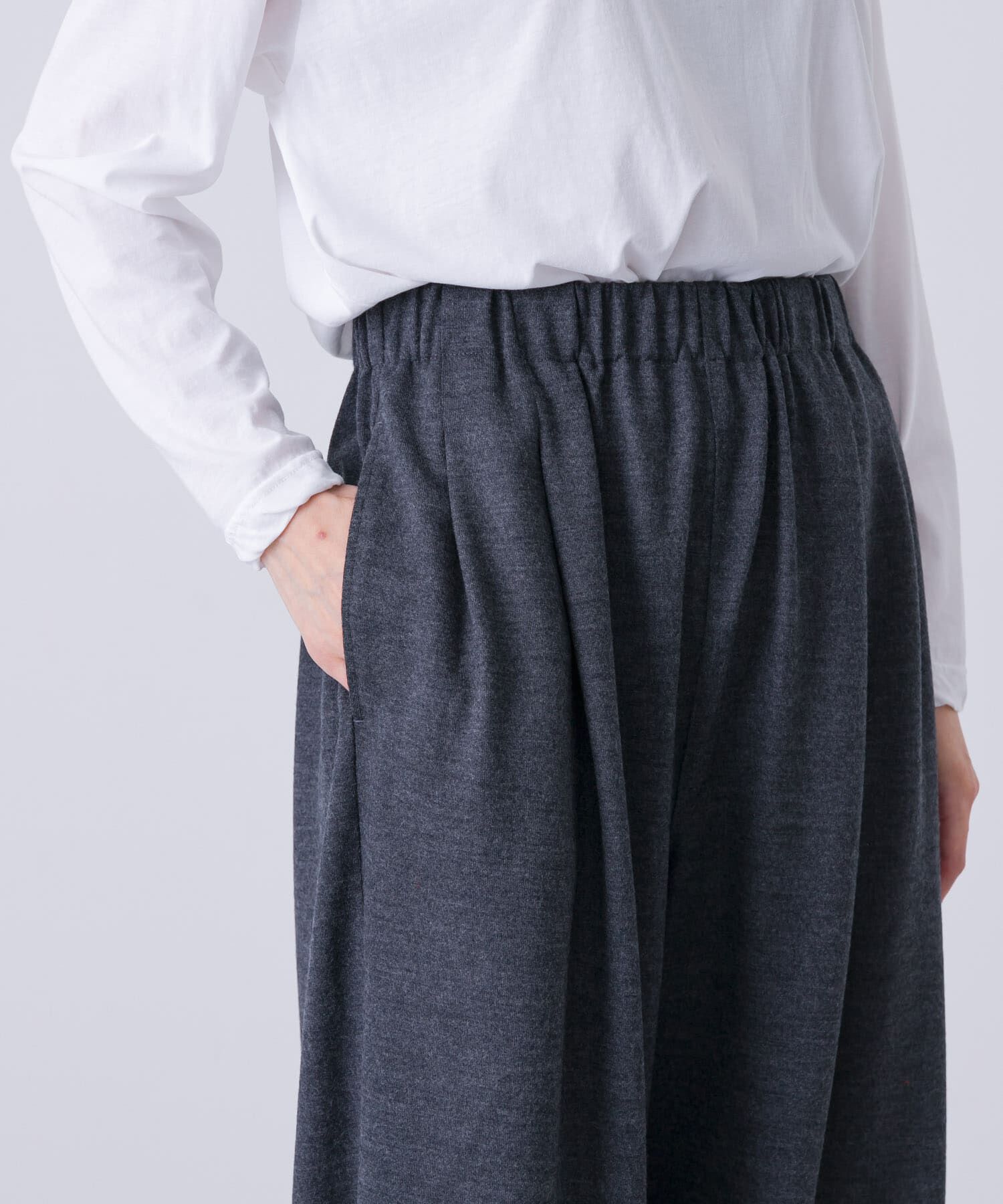 かぐれ「ウォッシャブルウールカットパンツ」|その他|