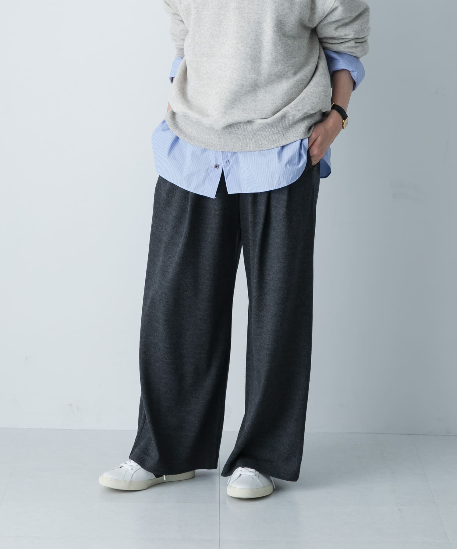 かぐれ「ウォッシャブルウールカットパンツ」|その他|