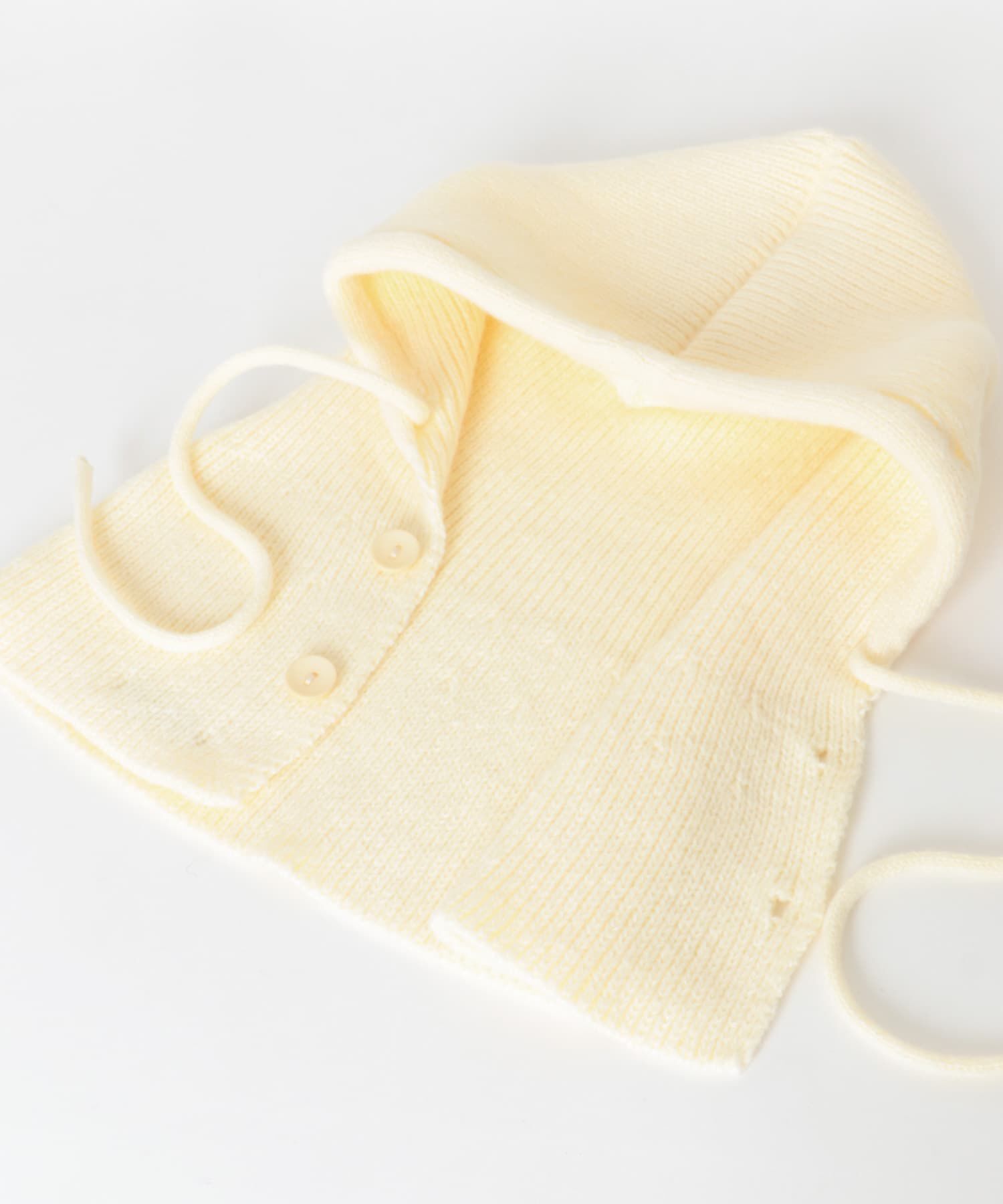 SMELLY「リブニットバラクラバ」|ニット帽|