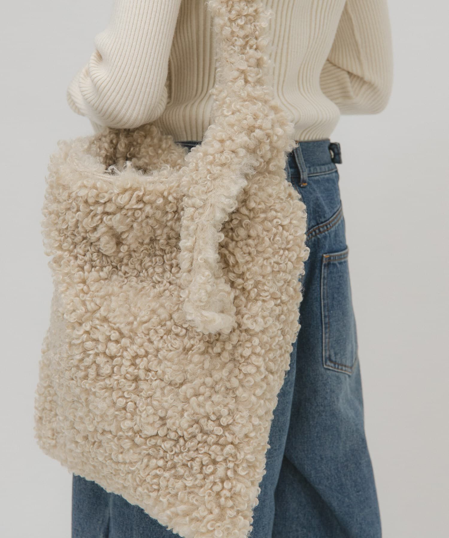  「ボアビッグBAG」|ショルダー・メッセンジャー|