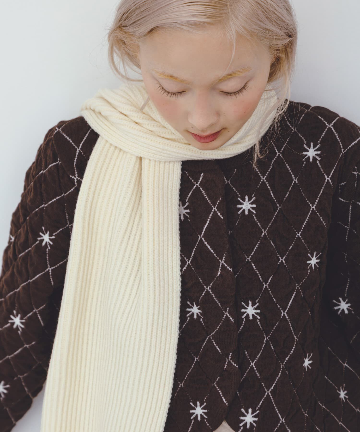  「キルティングショートカーディガン」|ニット・セーター|