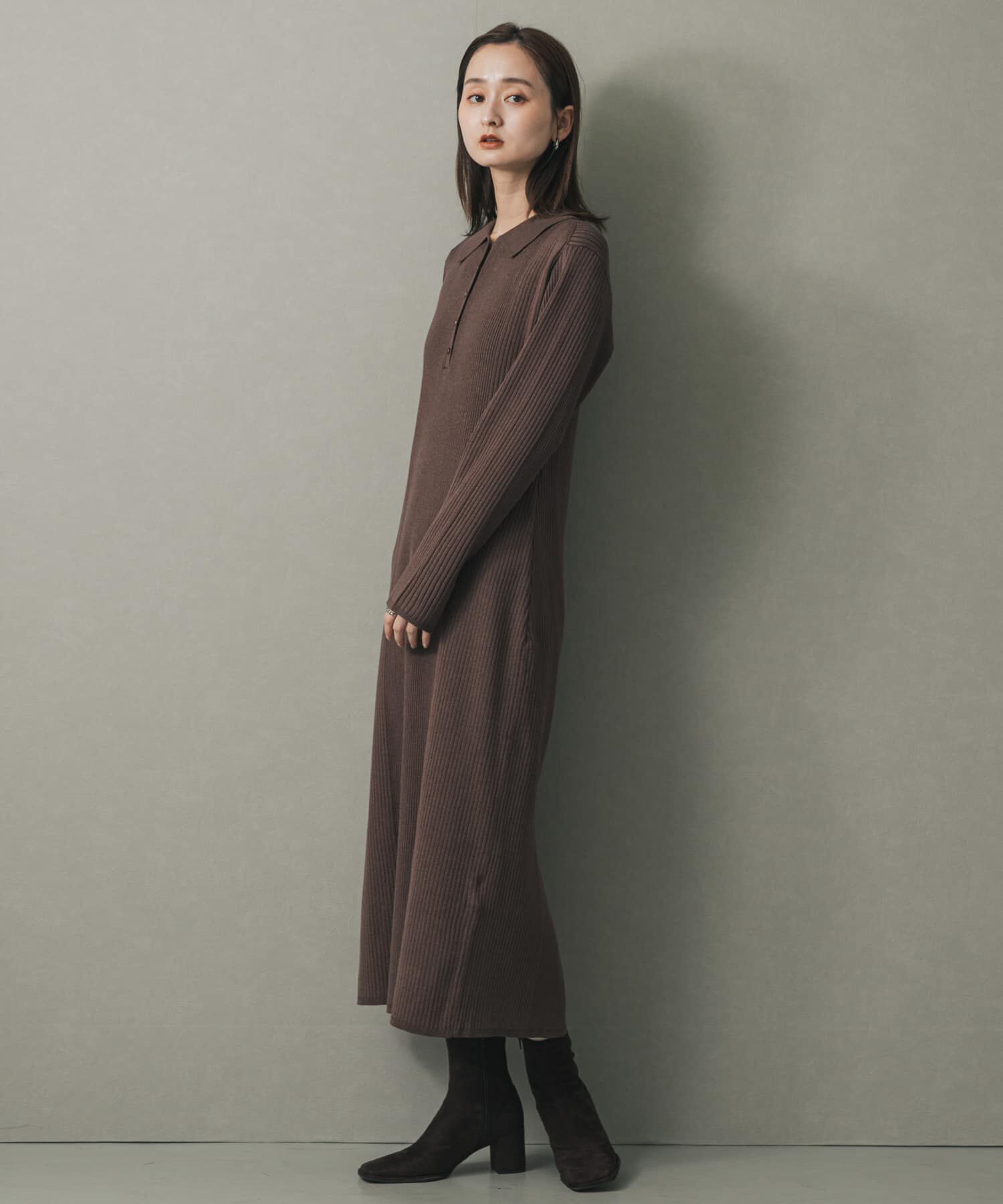 SENSE OF PLACE by URBAN RESEARCH「エリツキリブニットワンピース」|ワンピース|