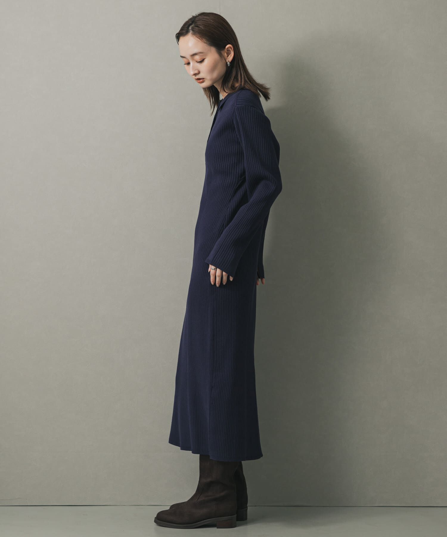 SENSE OF PLACE by URBAN RESEARCH「エリツキリブニットワンピース」|ワンピース|