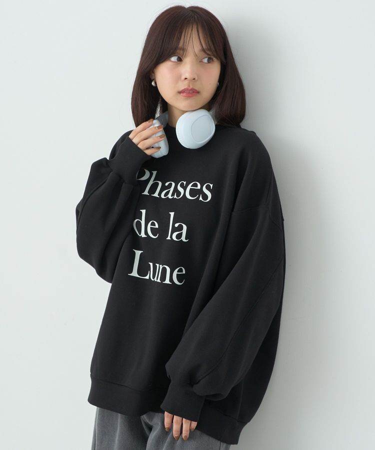 earth music&ecology「Phases de la Luneルーズスウェット」|スウェット・ジャージ|