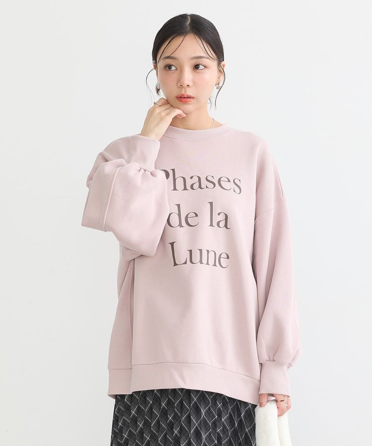 earth music&ecology「Phases de la Luneルーズスウェット」|スウェット・ジャージ|