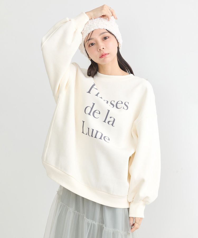 earth music&ecology「Phases de la Luneルーズスウェット」|スウェット・ジャージ|