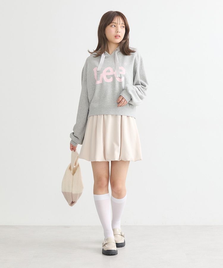 earth music&ecology「Lee&times;e.m.a.eショート丈パーカー」|スウェット・ジャージ|