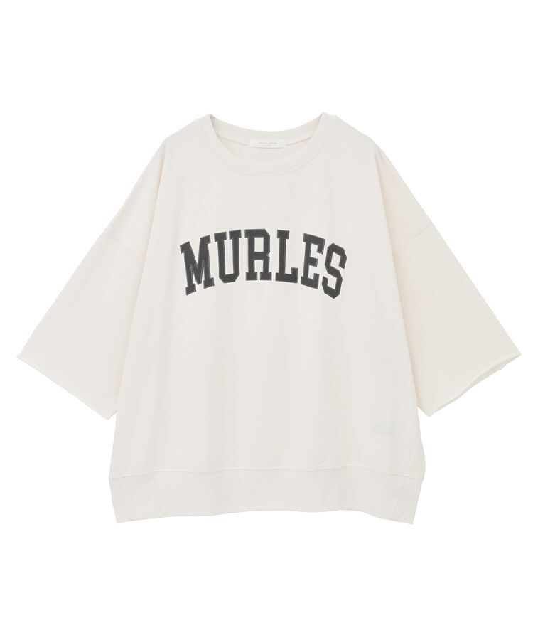 Green Parks「5分袖刺繍ロゴトレTEE」|Tシャツ・カットソー|