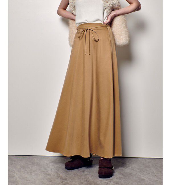 allureville「フィブリルバイヤスナロースカート」|スカート|