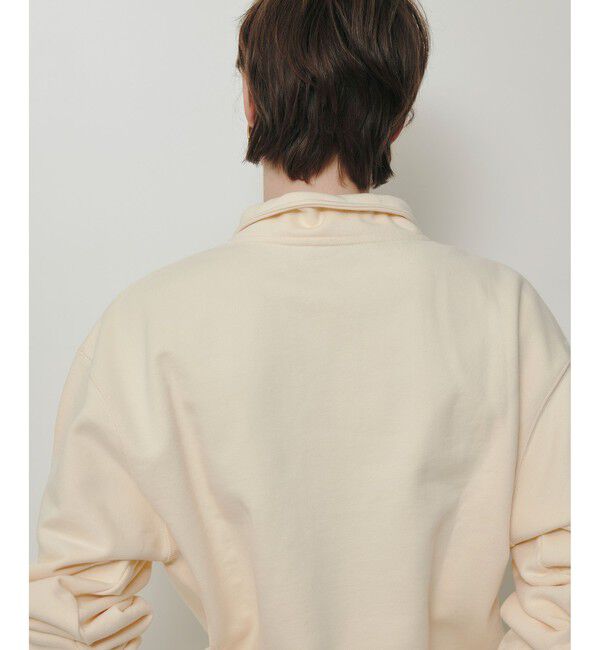 allureville「ハーフジップ刺繍プルオーバー」|Tシャツ・カットソー|