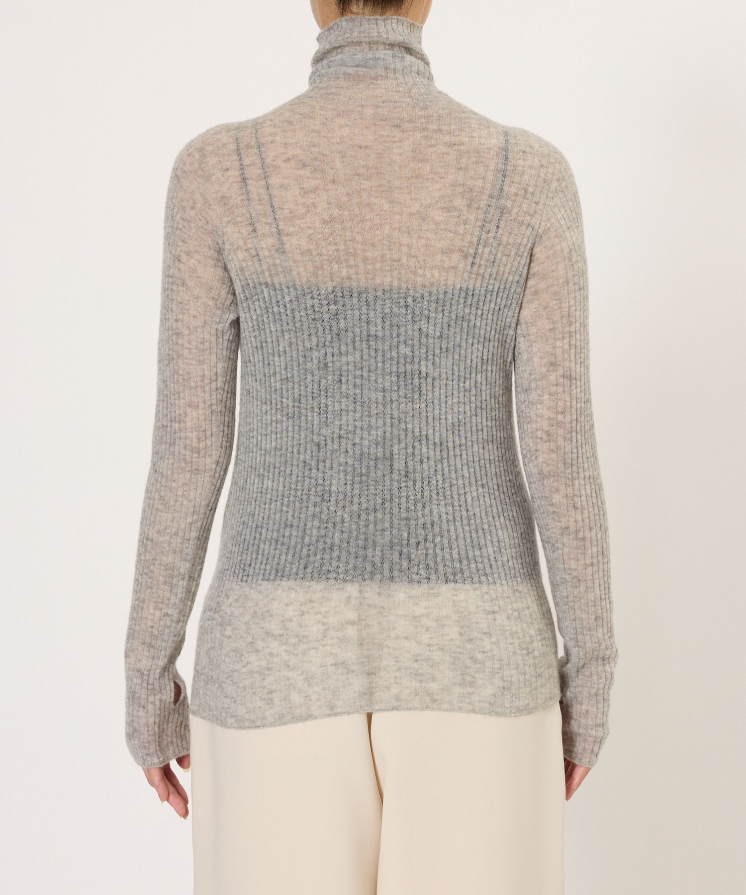 BABYLONE「ウールカシミヤハイネックニット」|ニット・セーター|