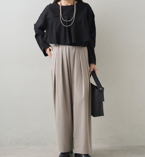  「2WAYラッフルブラウス」|シャツ・ブラウス|