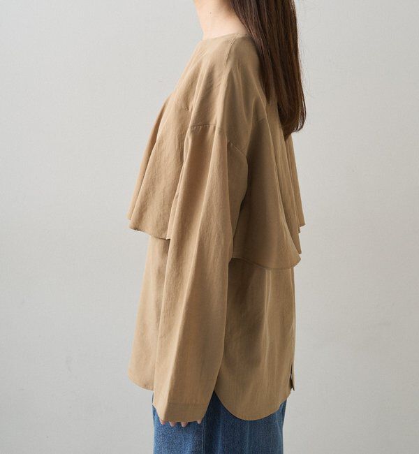  「2WAYラッフルブラウス」|シャツ・ブラウス|