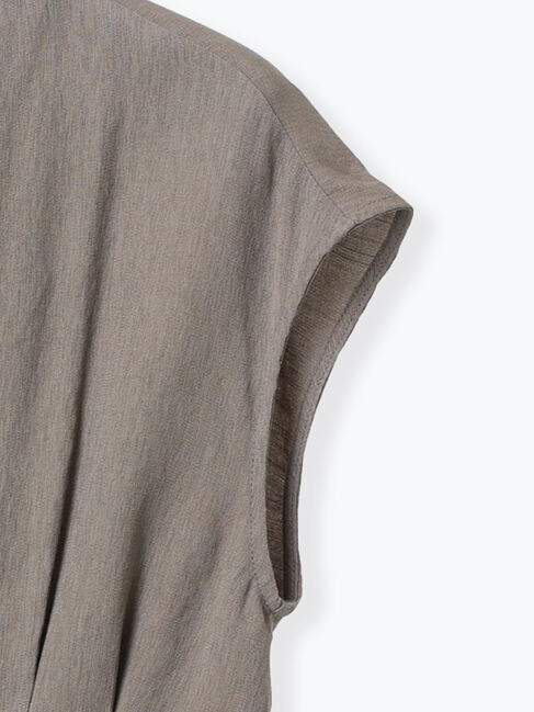 Te chichi TERRASSE「ウエストタックVネックブラウス」|シャツ・ブラウス|