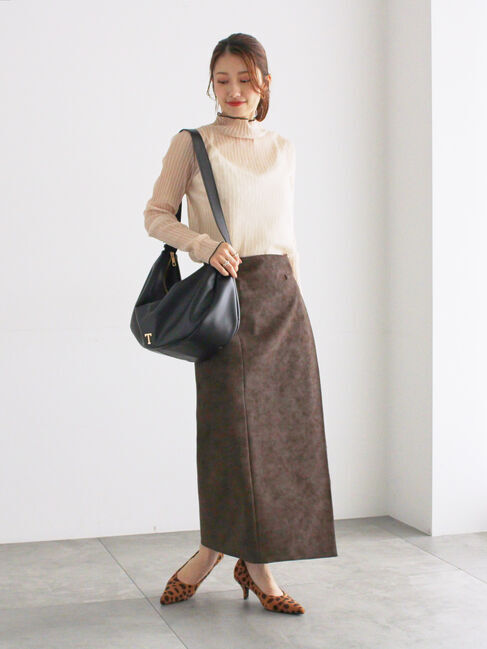 Te chichi「ランダムプリーツシアーインナー」|Tシャツ・カットソー|