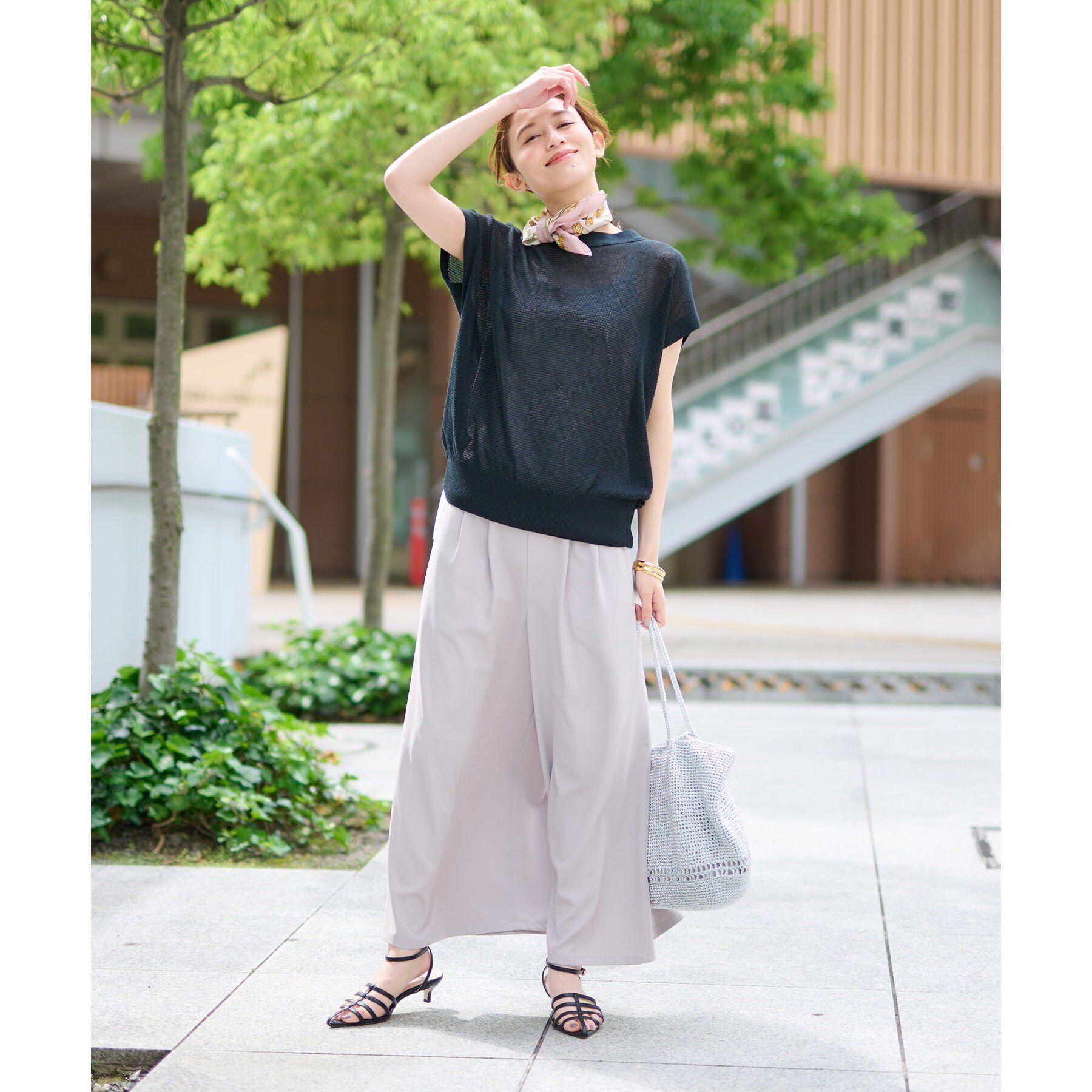 UNTITLED「【大人気セットアップ！！快適なはき心地】リラックス ガウチョパンツ」|その他|