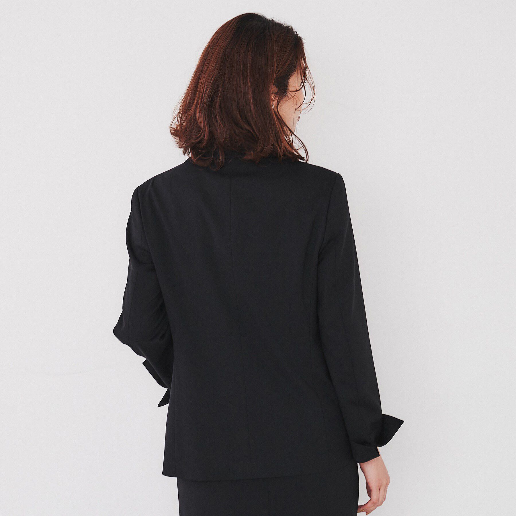 UNTITLED「【洗える通勤スーツ】レジェールギャバ ストレッチテーラードジャケット」|テーラードジャケット|