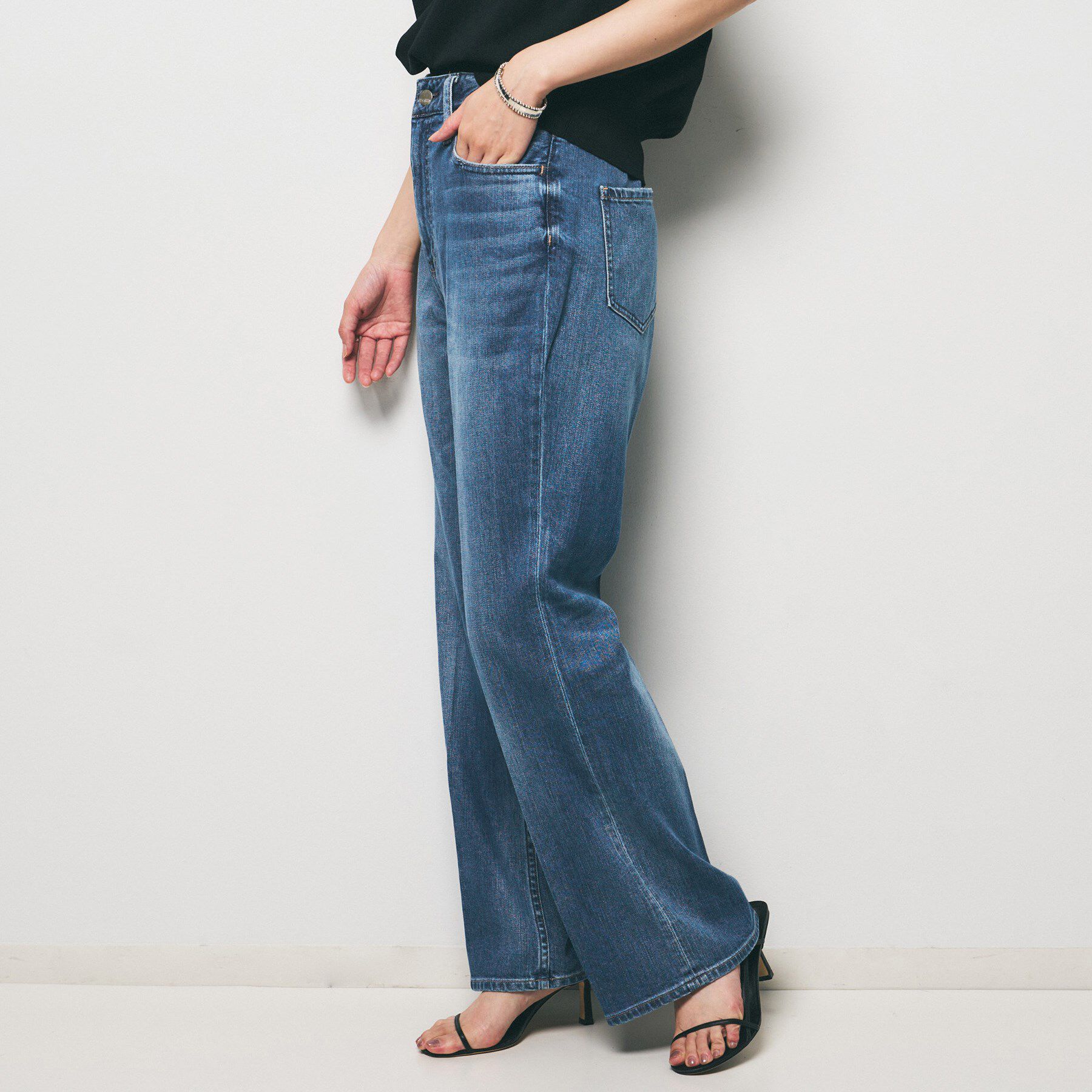UNTITLED「【 Healthy DENIM 】Louts フレアーデニム」|デニム|