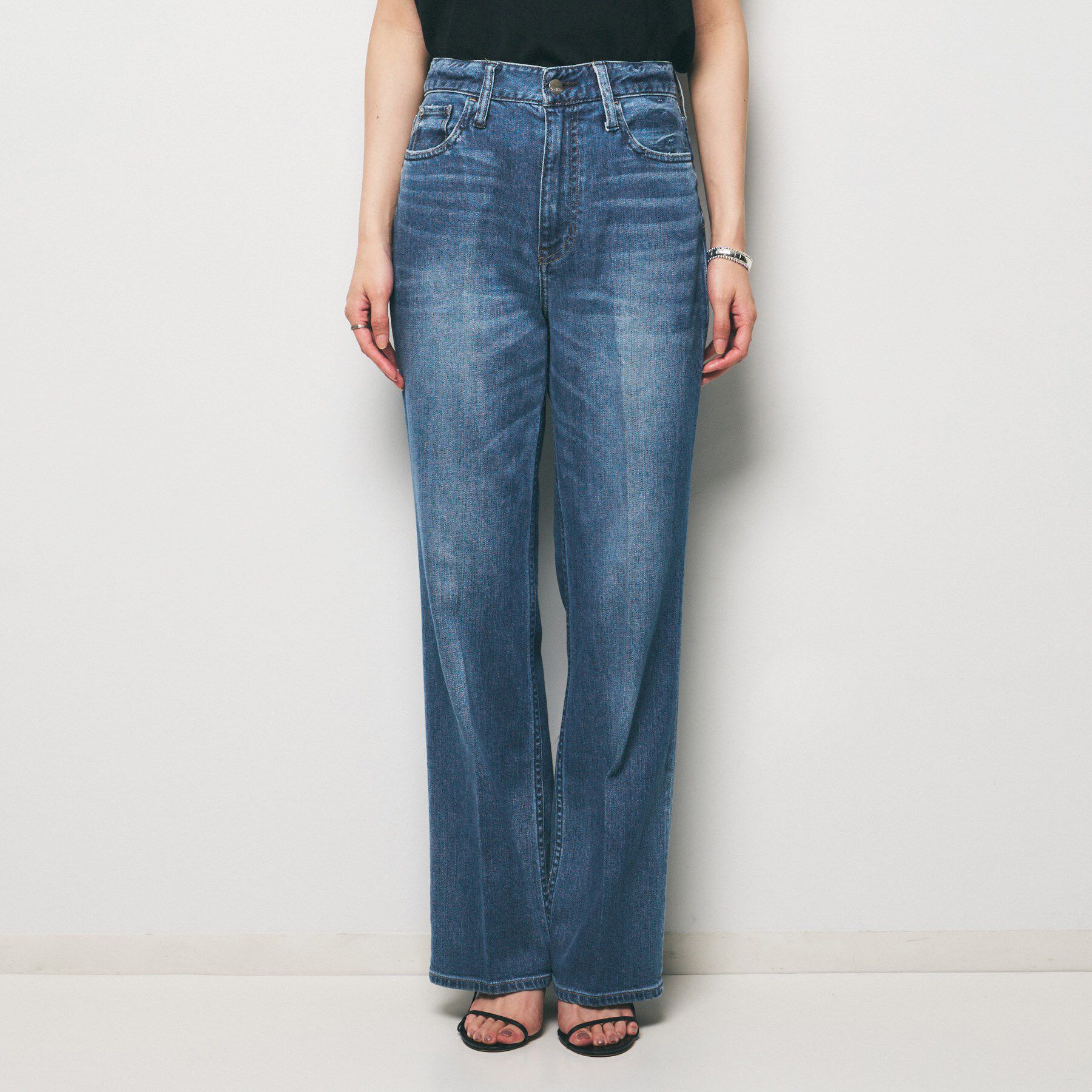 UNTITLED「【 Healthy DENIM 】Louts フレアーデニム」|デニム|