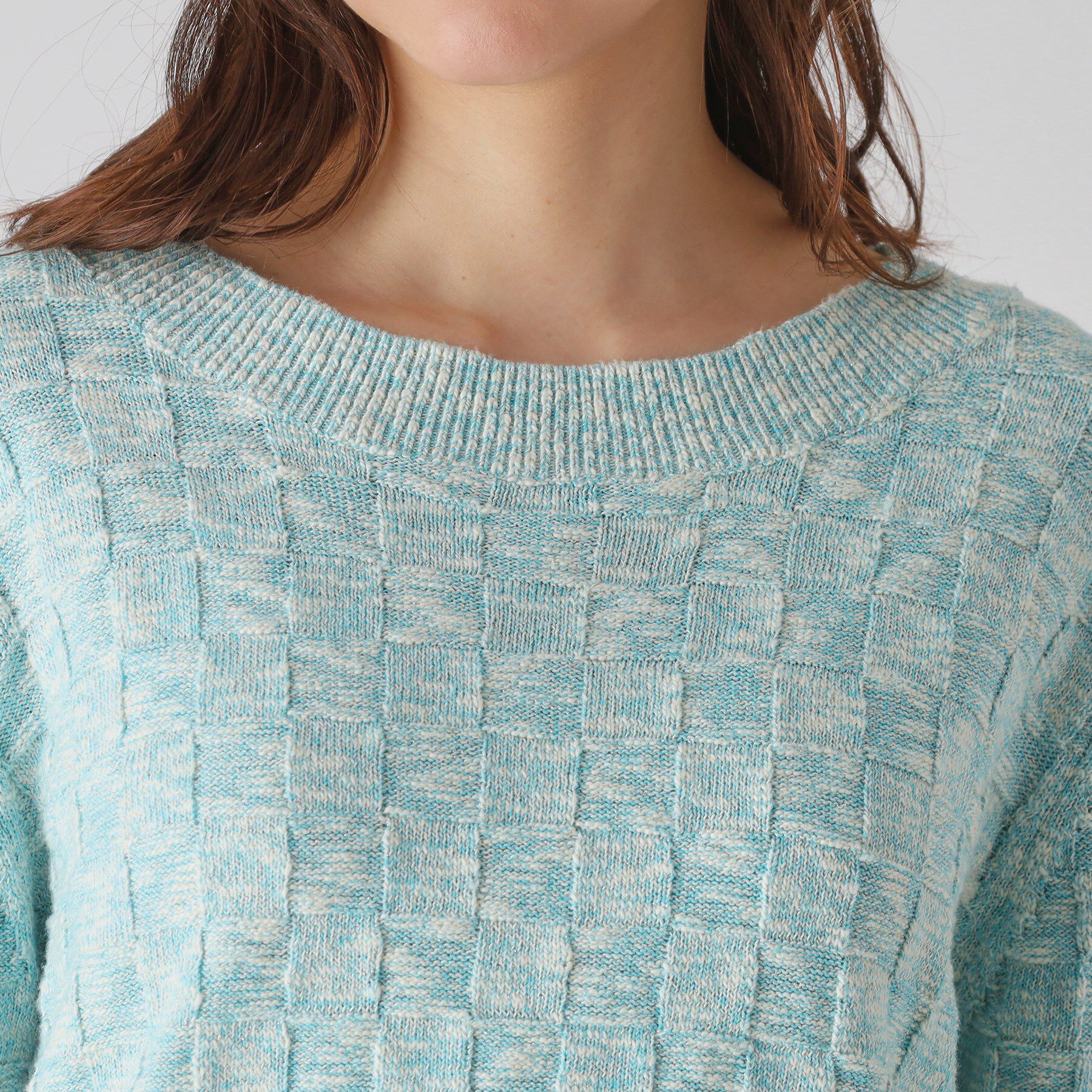 COUP DE CHANCE「【洗える】前後2WAYロング丈ニットトップス」|ニット・セーター|