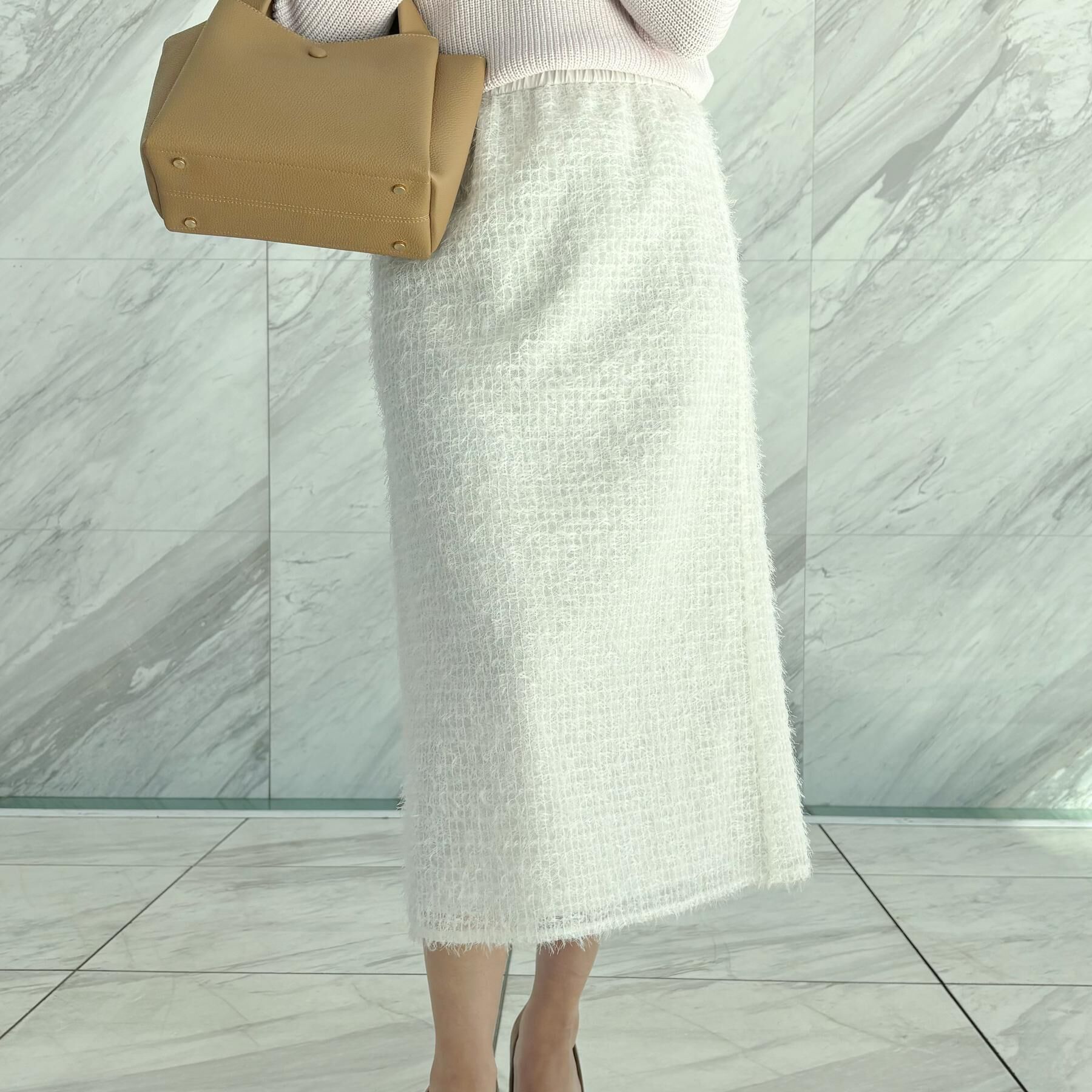 COUP DE CHANCE「【洗える／日本製】フェザータイトスカート」|スカート|