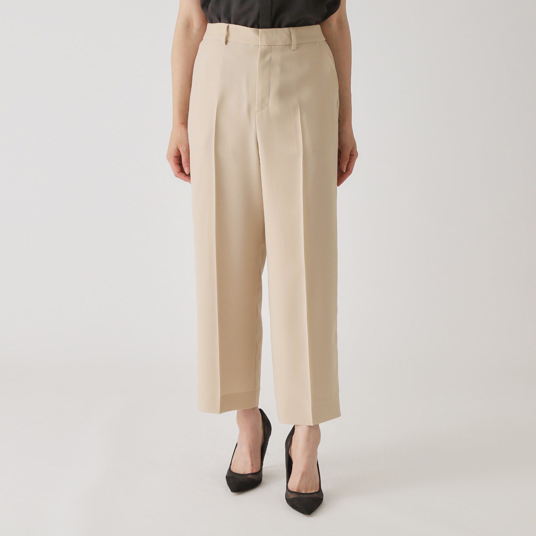 COUP DE CHANCE「【手洗い可／日本製】センタープレス ストレートパンツ」|その他|