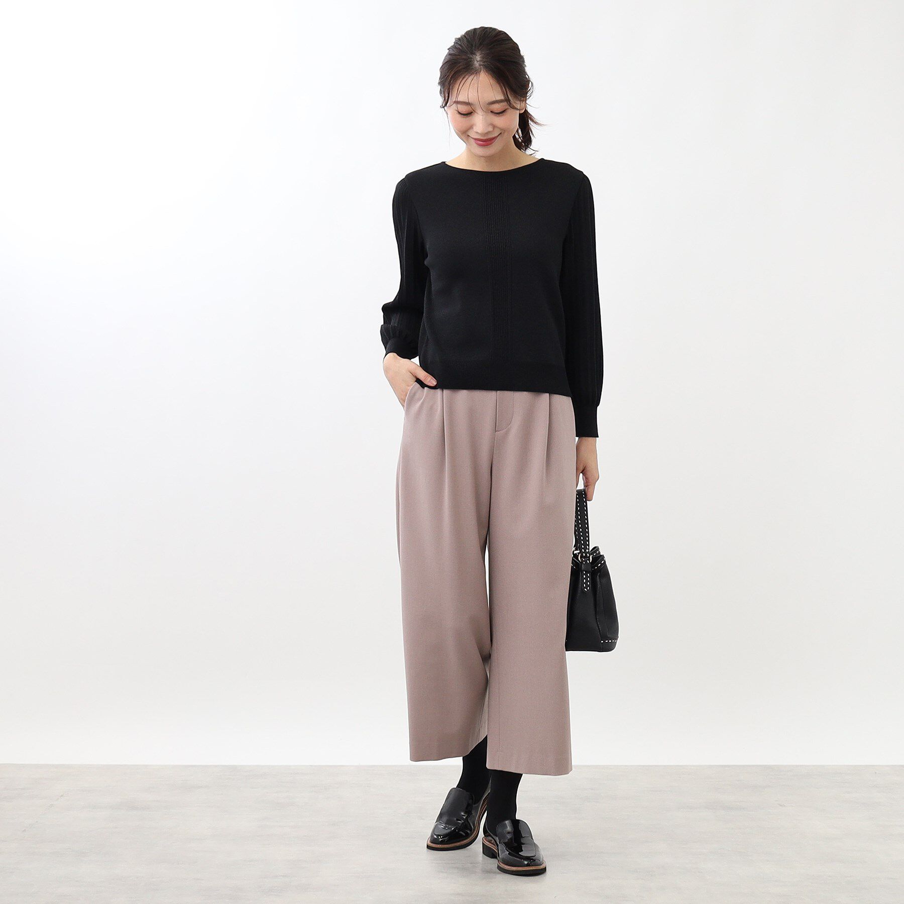 Reflect「【大人気ニットに新色登場！マイカラニット+／細見え／WEB限定カラーあり／マシンウォッシュ可／選べる」|ニット・セーター|