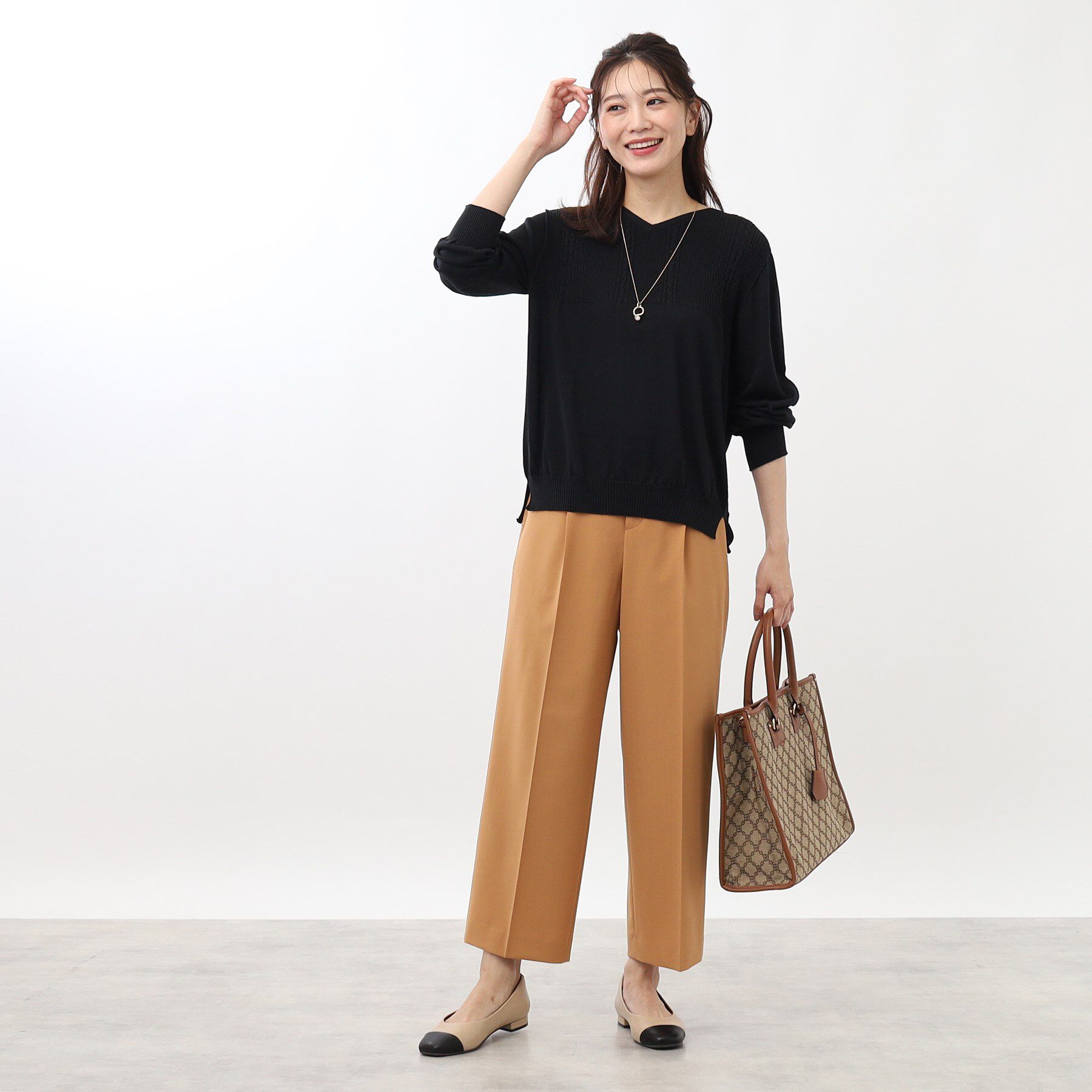 Reflect「【手洗い可】スタイルアップワイドパンツ」|その他|