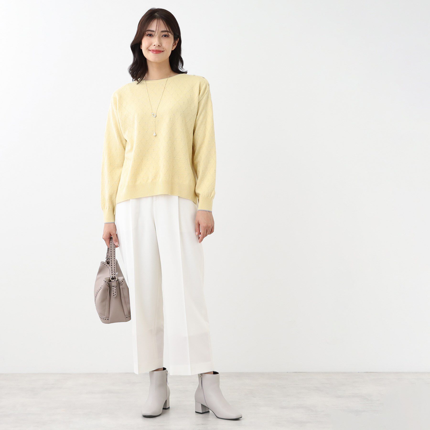 Reflect「【手洗い可】スタイルアップワイドパンツ」|その他|