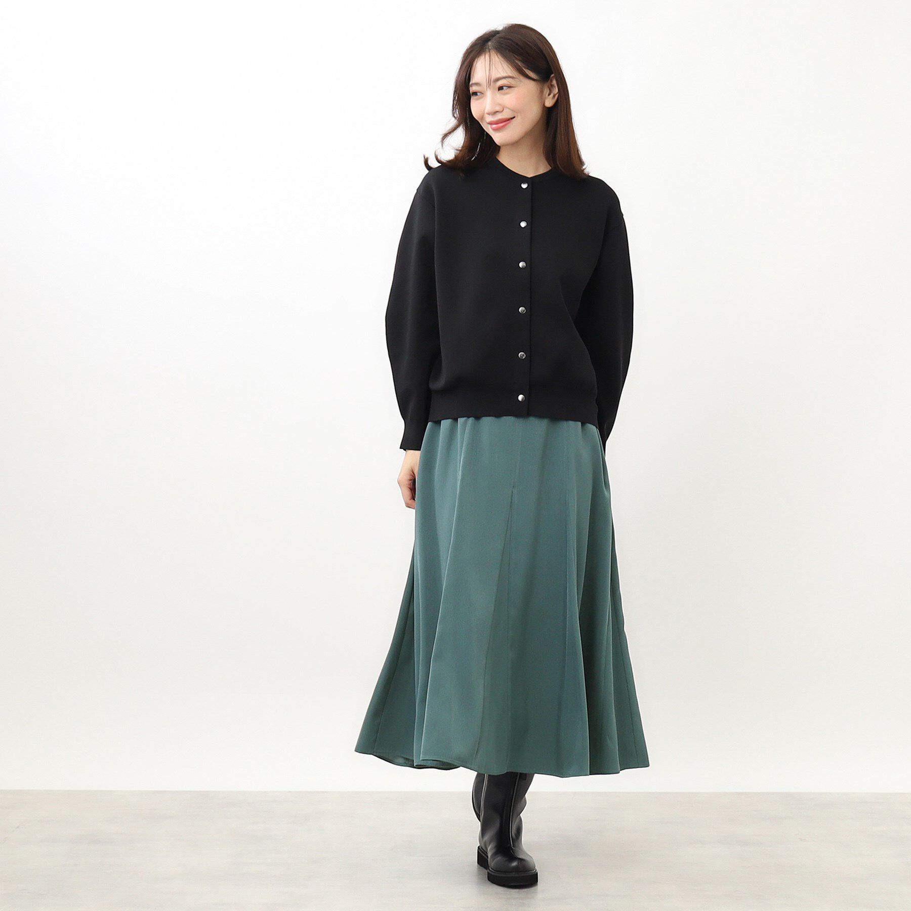 Reflect「【WEB限定カラーあり／手洗い可】マキシフレアスカート」|スカート|