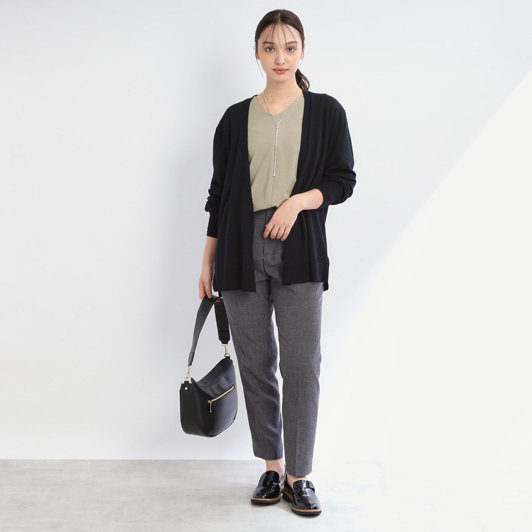 Reflect「【アンサンブル可能】着流しカーディガン」|カーディガン|