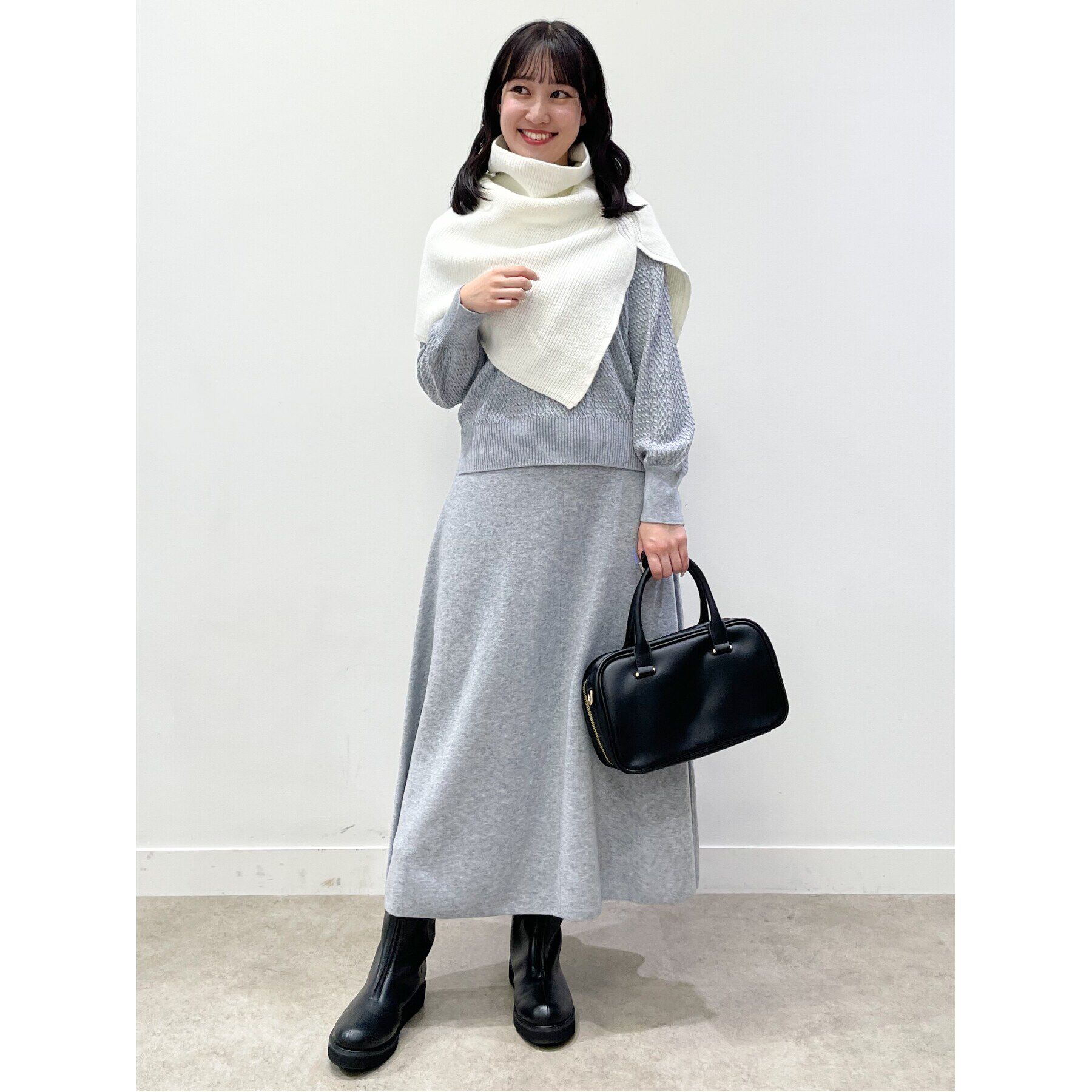 Reflect「【WEB限定カラーあり／洗える／セットアップ可】ジャカードニットスカート」|スカート|