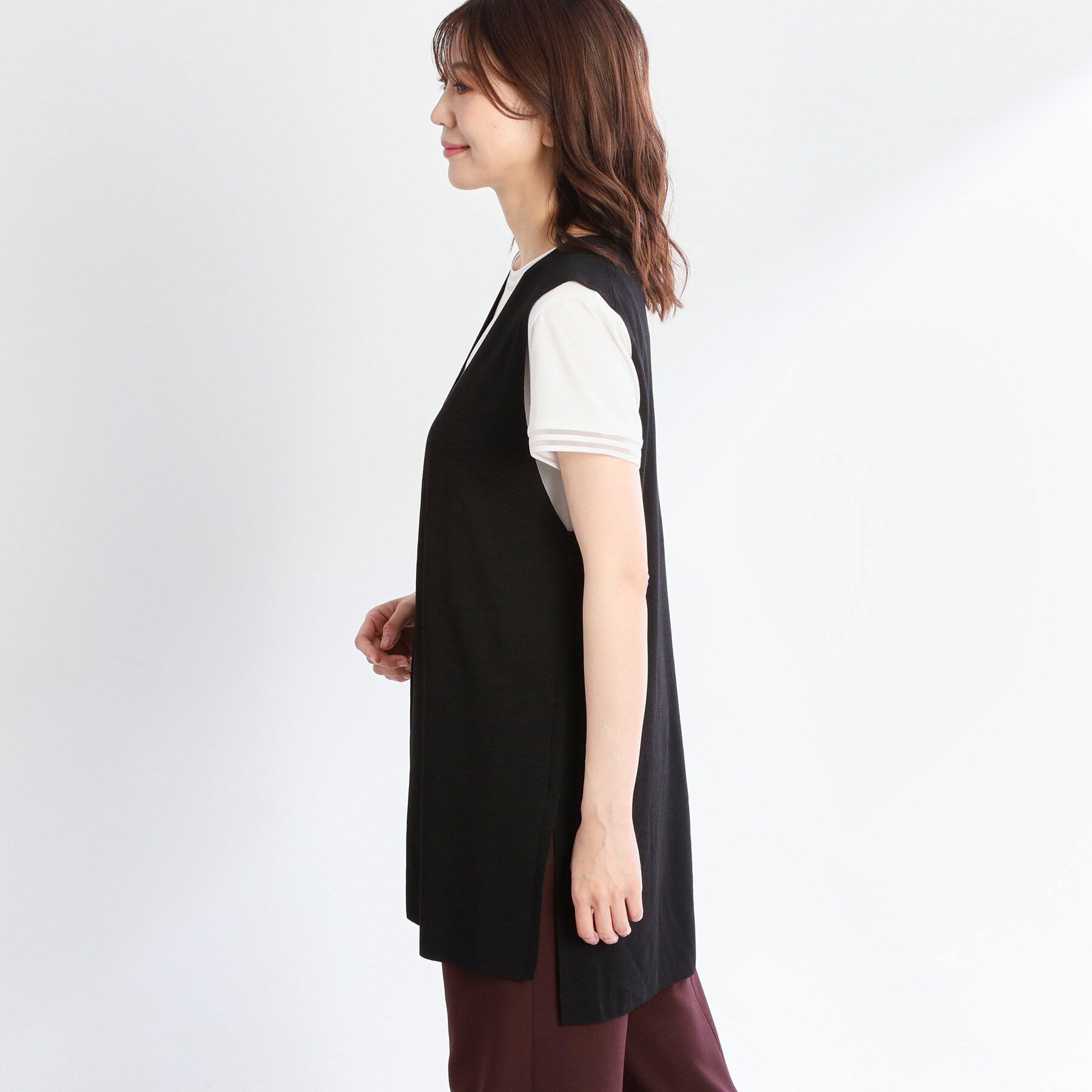 Reflect「ドライタッチニットベスト」|ベスト・ジレ|