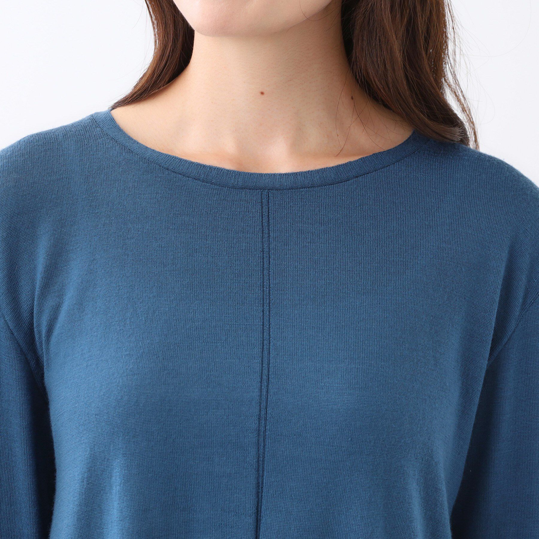 Reflect「【ちくちくしない／アンサンブル可／通勤におすすめ◎】オフボディニット」|ニット・セーター|