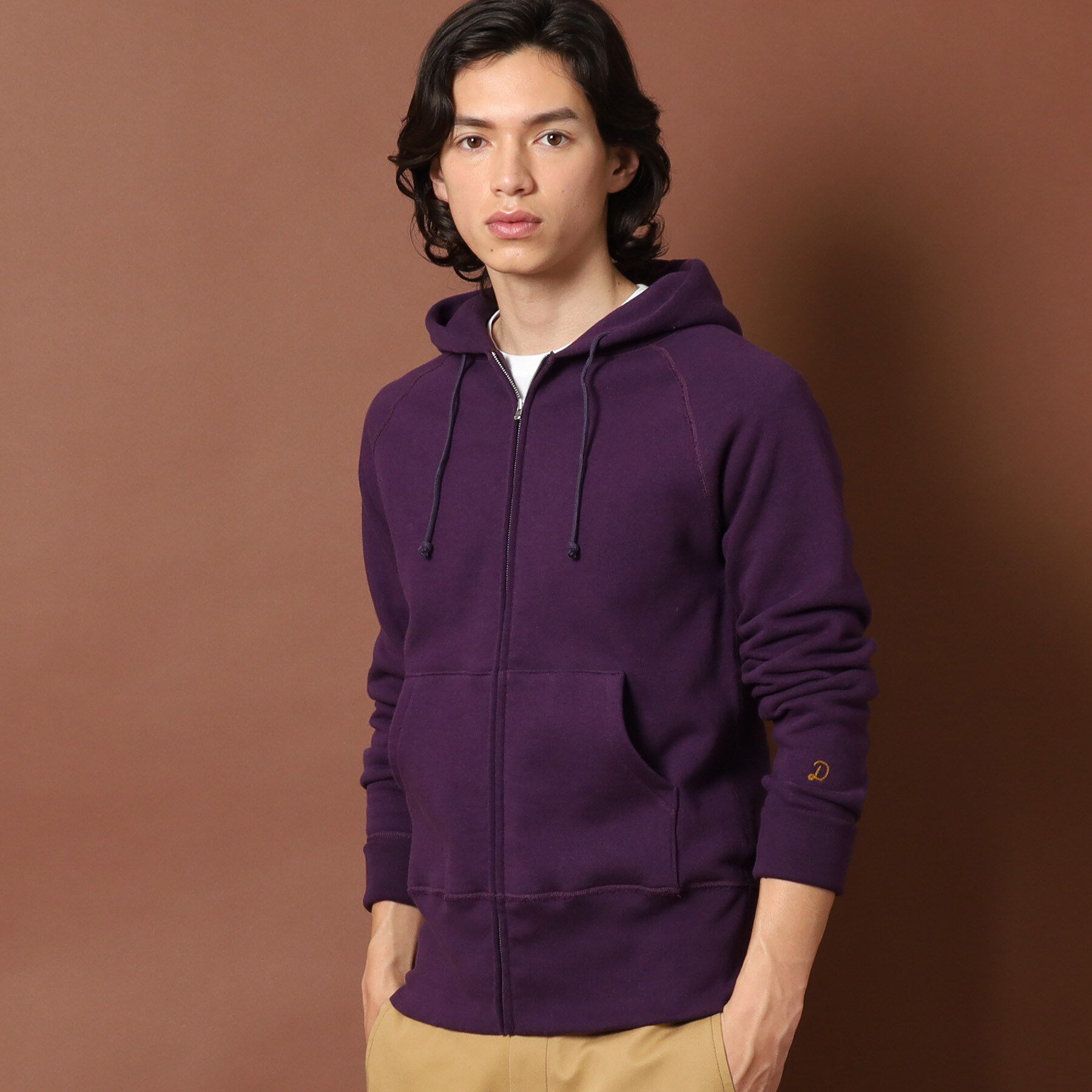 DRESSTERIOR「【ベストセラー】デキシー吊裏毛ジップアップパーカ」|パーカー|