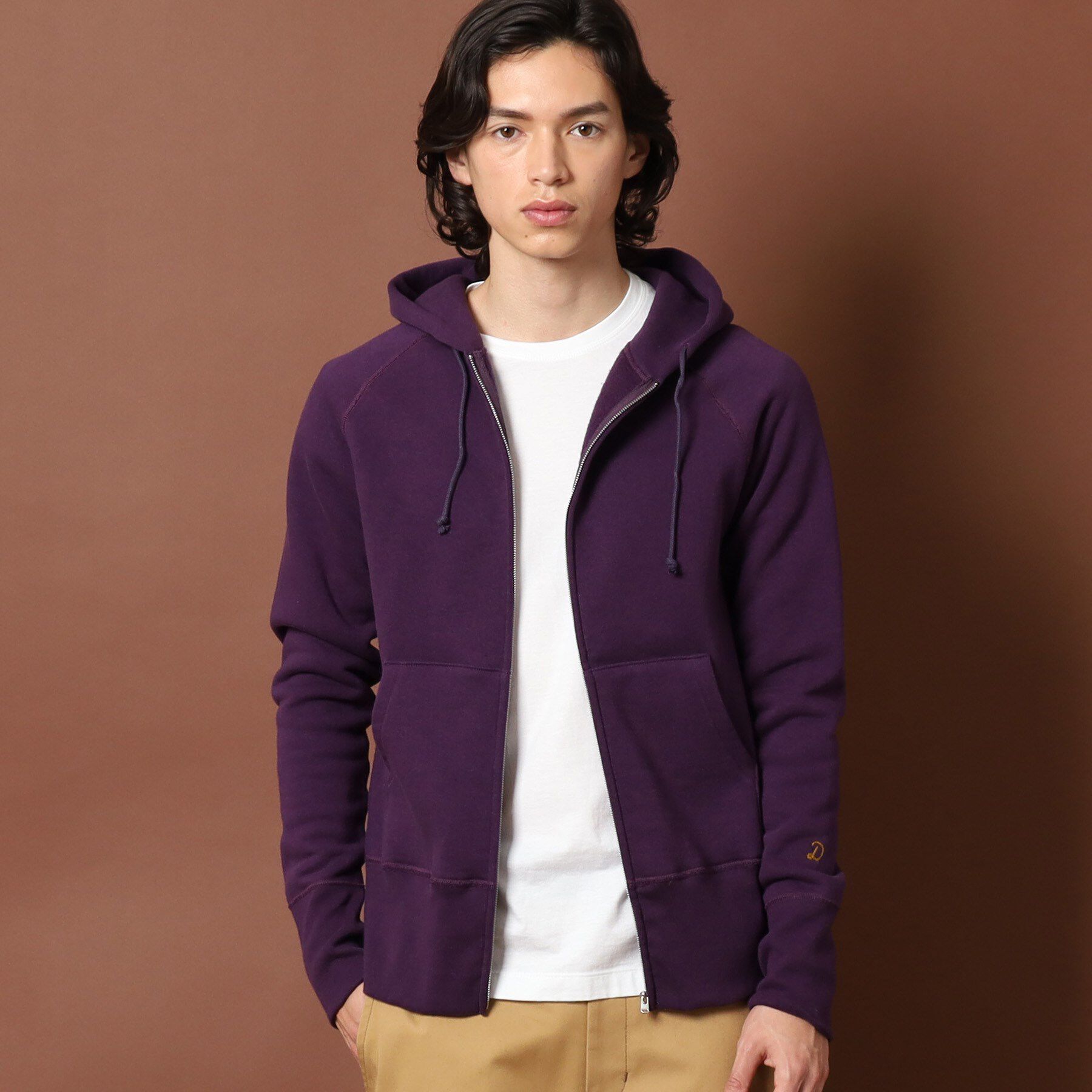 DRESSTERIOR「【ベストセラー】デキシー吊裏毛ジップアップパーカ」|パーカー|