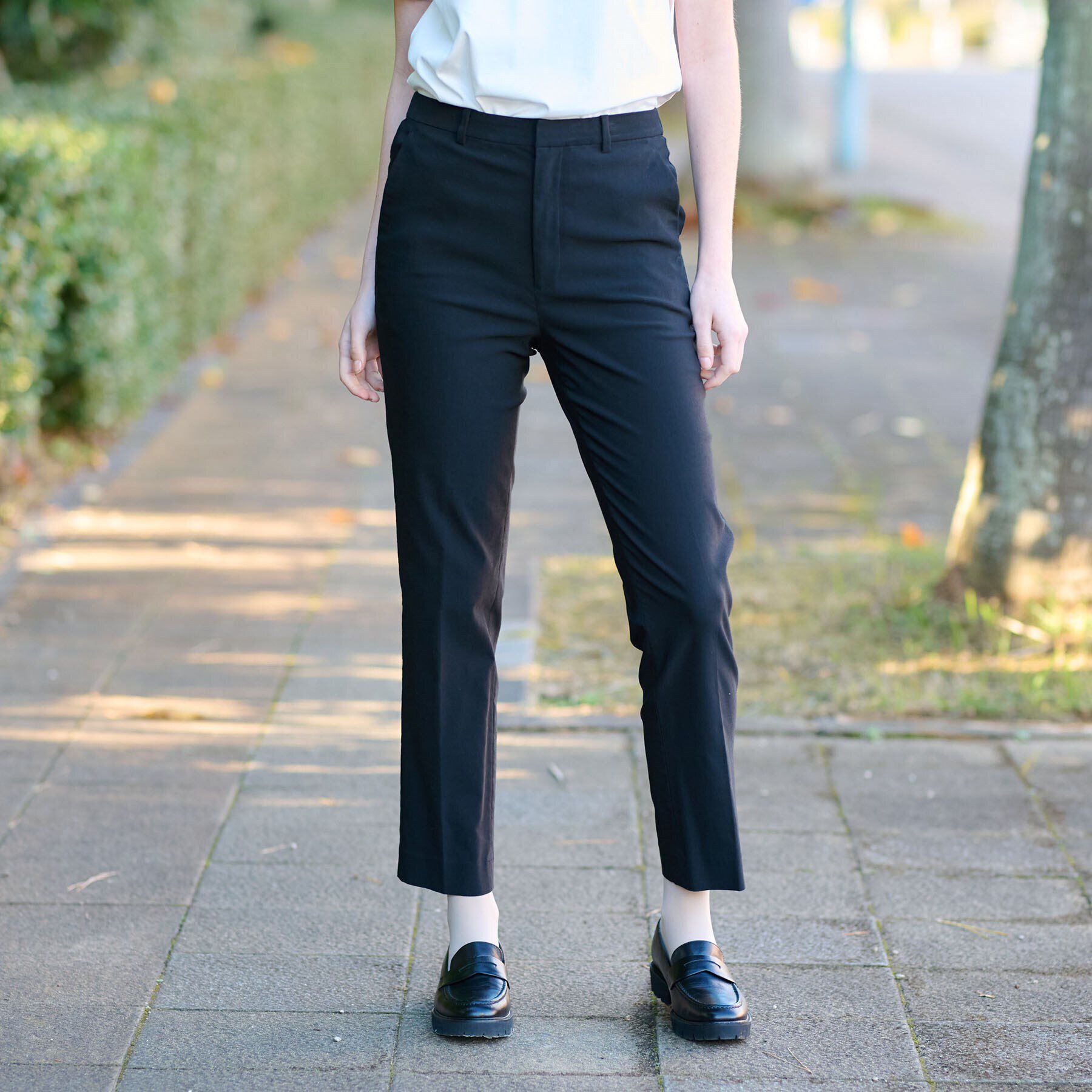 DRESSTERIOR「【洗える/接触冷感/通勤】ウォッシャブルストレッチテーパードパンツ」|その他|